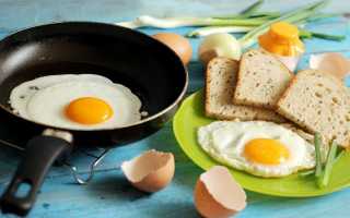 Сколько белка в жареном яйце: считаем вместе