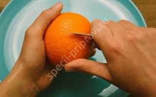 Как почистить апельсин быстро и без особых усилий!