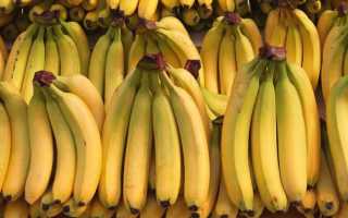 Сколько углеводов в банане: на одну штуку и 100 грамм